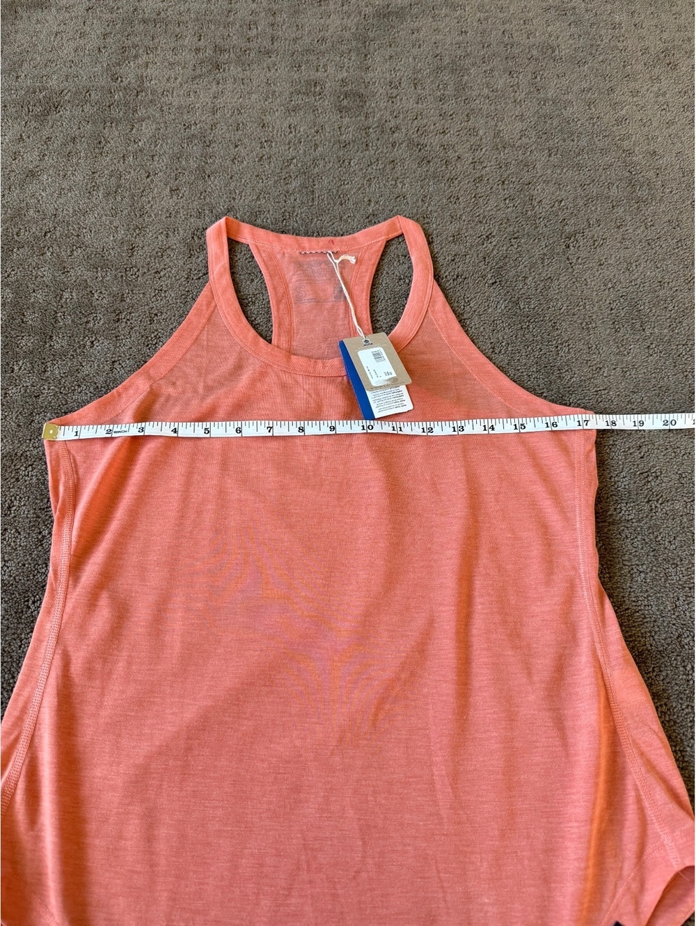 Patagonia Women's Peach Racerback Tank Top Size S - Picture 3 of 6